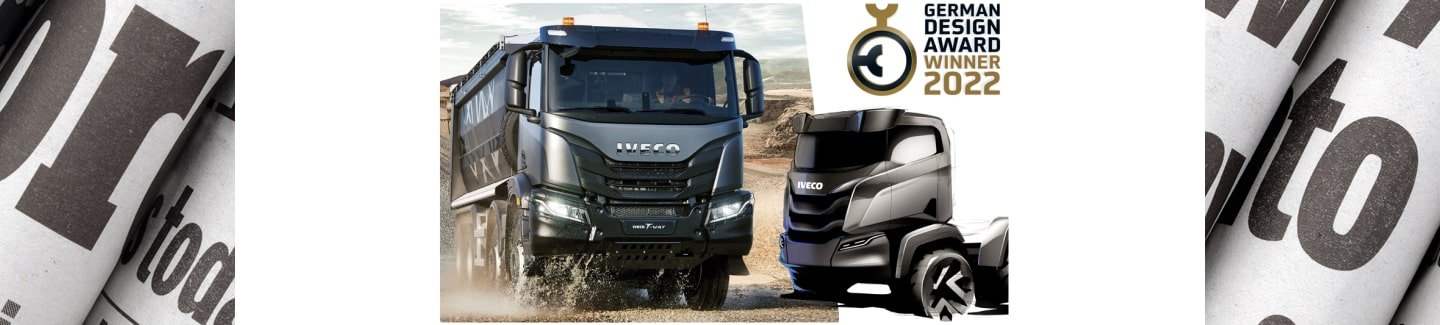 IVECO T-WAY gewinnt den German Design Award